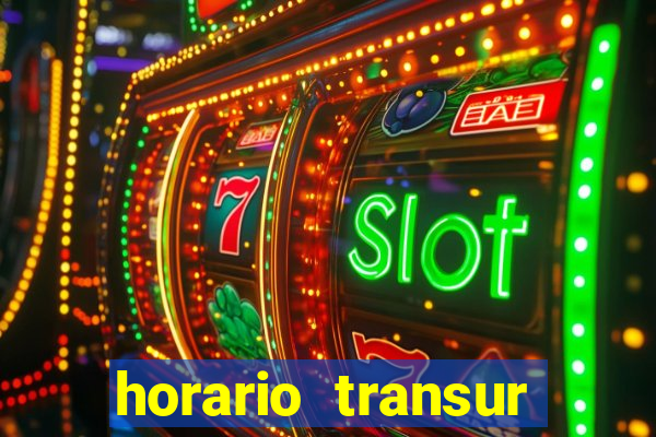 horario transur roleta santos dumont juiz de fora